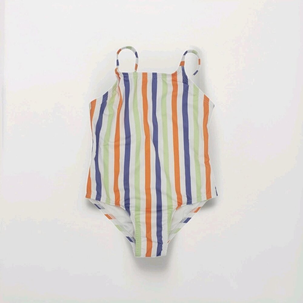 Andie Swim Kids Amalfi One Piece Swimsuit in Summer Stripe Toddler Girls' 3T NWT